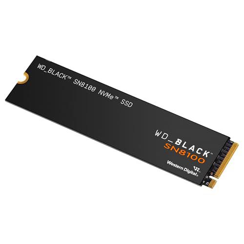 WD_BLACK SN8100 4 TB PCIe 5.0x4 NVMe M.2 SSD, velocidades de Lectura secuencial de hasta 14 900 MB/s