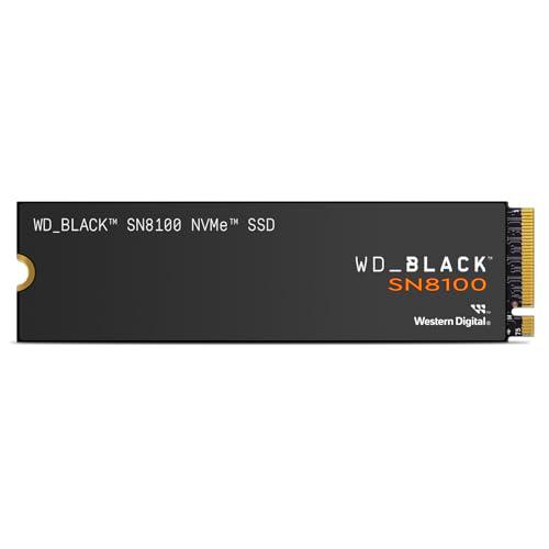 WD_BLACK SN8100 2 TB PCIe 5.0x4 NVMe M.2 SSD, velocidades de Lectura secuencial de hasta 14 900 MB/s