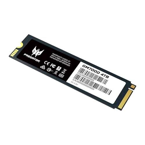 SSD 4TB PCIe NVMe Gen4 de Alta Velocidad para Almacenamiento de Datos y optimización de Sistemas Gaming y Aplicaciones Profesionales.