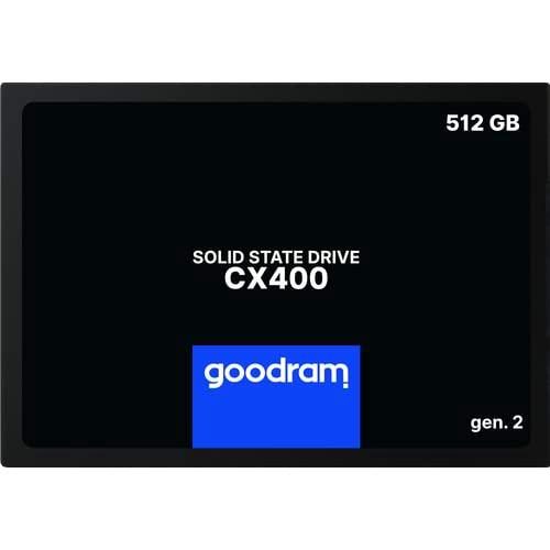 SSD 512GB 2.5" SATA III - Lectura 550 MB/s, Escritura 500 MB/s, TBW 350TB