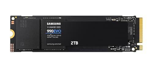 SSD M.2 2280 2TB PCIe 5.0, Lectura Alta Velocidad, Ideal para Juegos y edición de Video