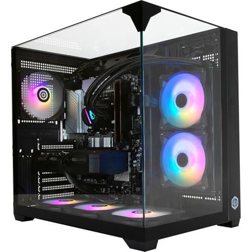 CYBERPOWERPC Luxe Gaming PC - AMD Ryzen 7 5700X, Nvidia RTX 5060 Ti 8GB