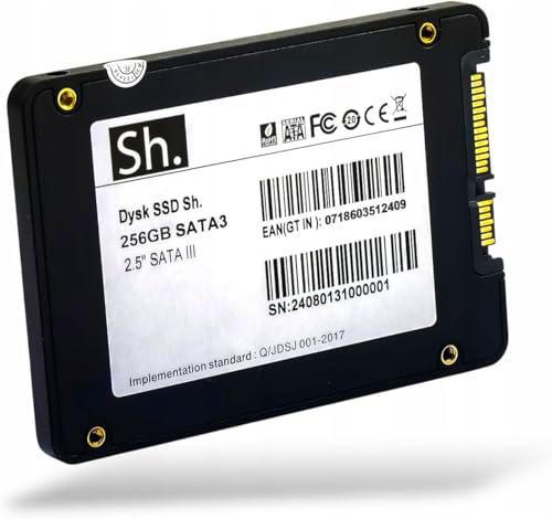 SH. SSD 256GB 2.5" SATA III - Unidad de Estado Sólido Interna