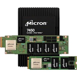Micron SSD 7450 Pro|1.92TB|M.2|NVMe|3D NAND | Escribir Velocidad 2400 MBytes/seg|Read Speed 5000 MBytes/seg|TBW 3650 TB|MTBF 2000000 Horas | MTFDKBG1T9TFR-1BC1ZABZAB. YYR