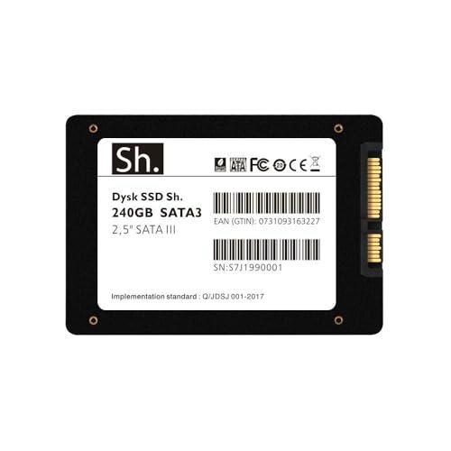 SH. SSD 240GB 2.5&quot; SATA III - Unidad de Estado Sólido Interna
