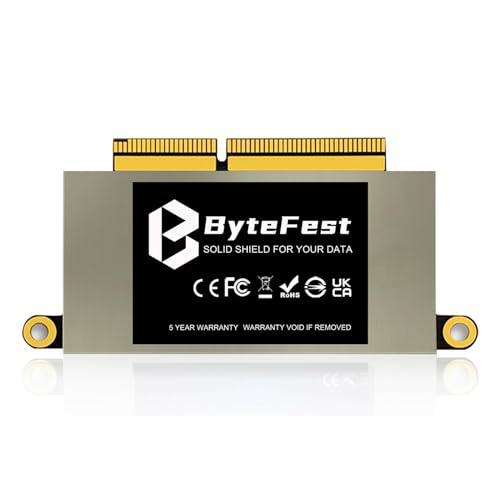 ByteFest Mac 512GB Disco Duro SSD Interno para Apple MacBook Pro Retina 13" A1708 (2016-2017) EMC 2978 3164 Non-Touch Bar (MACOS PRE-Instalado)