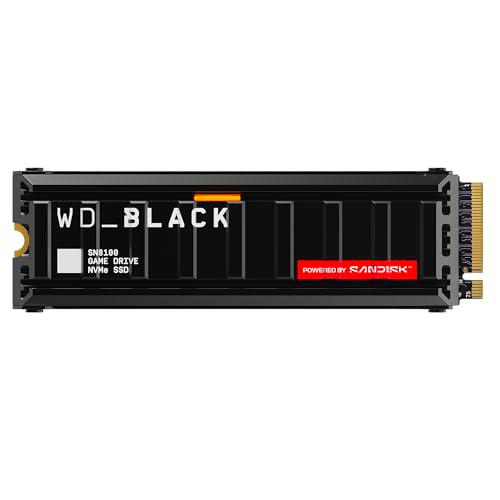 WD Black SN8100 NVMe SSD con disipador de Calor de 8 TB (velocidades de Lectura secuenciales de hasta 14 900 MB/s