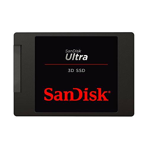 SSD SanDisk Ultra 3D de 4 TB con hasta 560 MB/s de Velocidad de Lectura/hasta 530 MB/s de Velocidad de Escritura, Negro