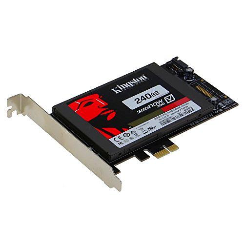 Sedna - Adaptador SSD con 1 Puerto SATA III (2.5", Circuito de alimentación integrada), Negro