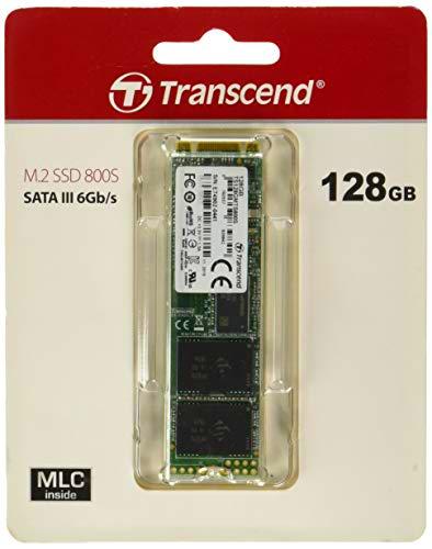 Transcend MTS800S - Disco Duro Solido Interno M.2 2242 de 128 GB, chip MLC