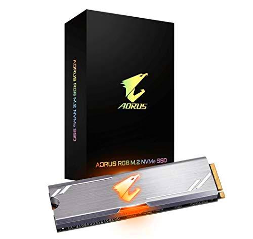 Gigabyte Aorus RGB Unidad de Estado sólido M.2 256 GB PCI Express 3.0 3D TLC NVMe