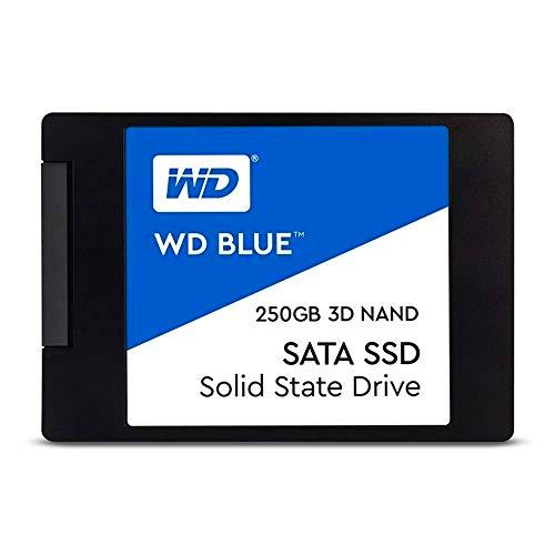 Western Digital WDS250G2B0A WD Blue 250GB 3D NAND Internal SSD 2.5&quot; SATA