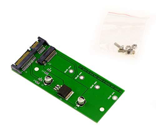 Kalea-Informatique – Adaptador M2 (NGFF) a SATA III para SSD de tipo M.2 (Intel / Sandisk / Micron / Toshiba / Samsung etc.)Versión compacta.