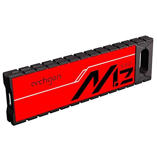 Archgon 480 GB USB 3.1 Gen.2 unidad de estado sólido portátil M.2 para juegos (modelo G703K, 480 GB)